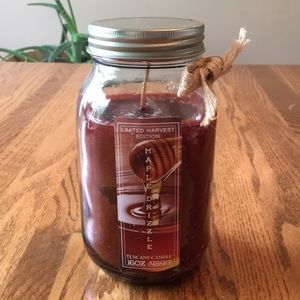 TUSCANY Candle Maple Drizzle Jar with Lid